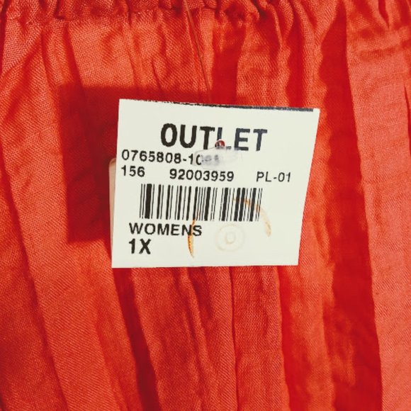 PEASANT/BOHEMIAN STYLE TOP*WOMEN 1X*BY UNIQUE SPECTRUM - Picture 6 of 8